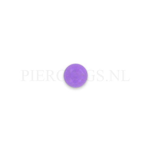 Balletje 1.6 mm acryl paars 5 mm