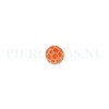Balletje 1.6 mm acryl voetbal oranje