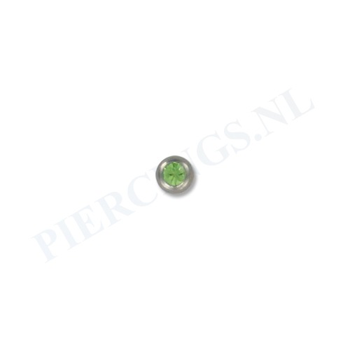 Balletje BCR 4 mm licht groen