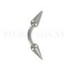 Banana 1.2 mm ronde cones