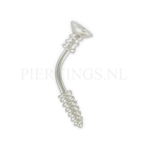 Banana 1.6 mm schroef