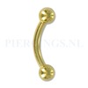 Banana goudkleurig 1.6 mm