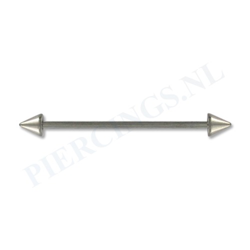 Barbell spike titanium 35 mm