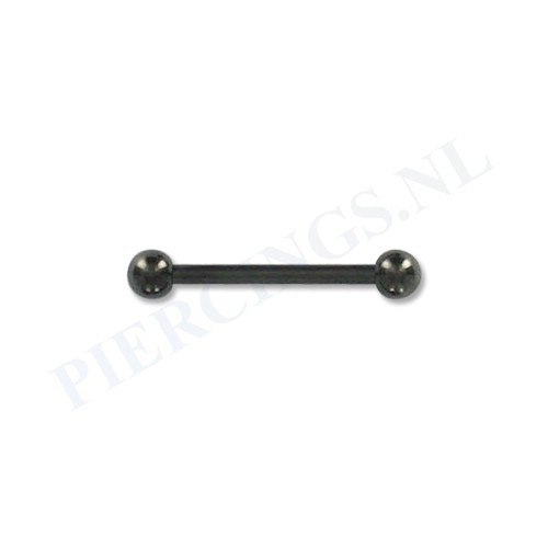 Barbell zwart 16 mm