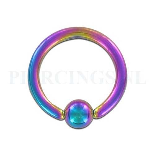 BCR 1.2 mm geanodiseerd rainbow