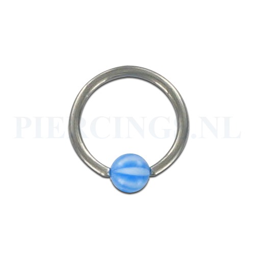 BCR 1.2 mm strandbal blauw