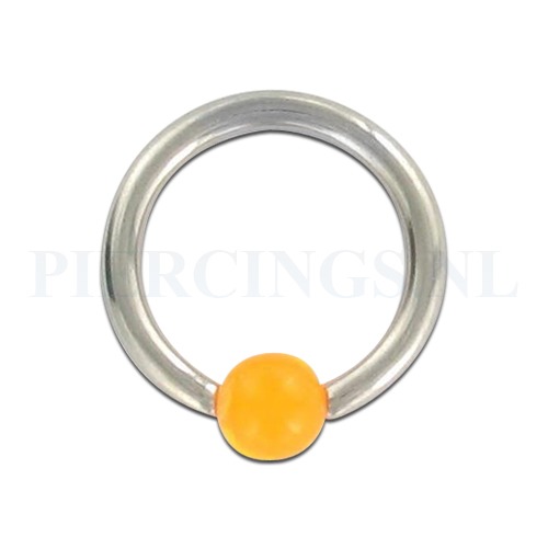 BCR 1.6 mm acryl balletje oranje