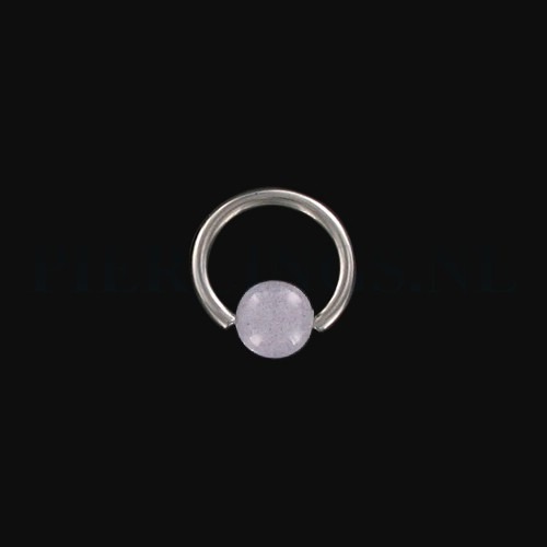 BCR 1.6 mm acryl bruis wit