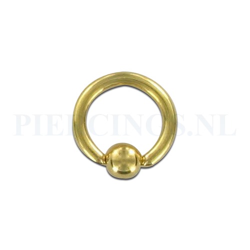 BCR 1.6 mm goud kleur XS