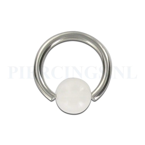 BCR 1.6 mm strandbal wit