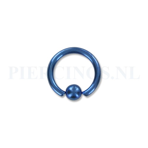 BCR 1.6 mm titanium blauw