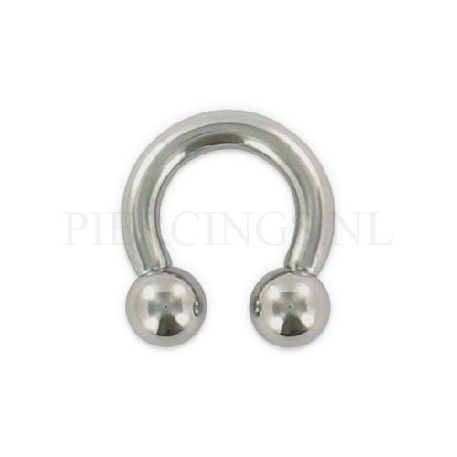 Circulair barbell 4 mm x 12 mm