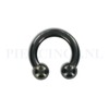 Circulair barbell zwart 3.2 mm