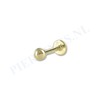 Labret 1.2 mm goud 14 karaat