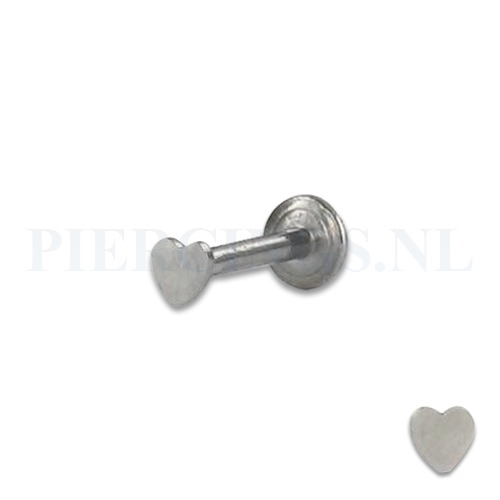Labret 1.2 mm hart 10 mm