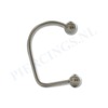 Lippiercing 1,2 x 14 mm