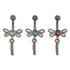 Navelpiercing libelle