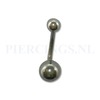 Navelpiercing met knik XL