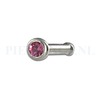 Neusstud licht roze