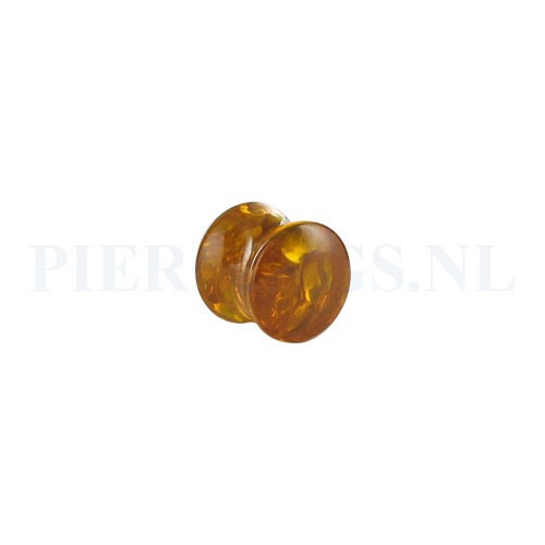 Plug acryl barnsteen 12 mm 12 mm