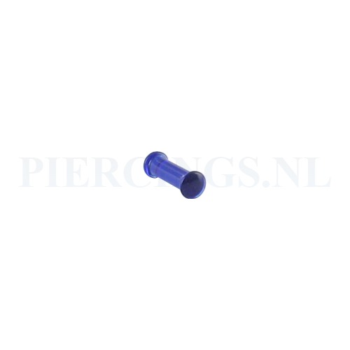 Plug glas paars 3 mm 3 mm