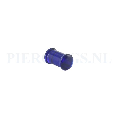 Plug glas paars 6 mm 6 mm