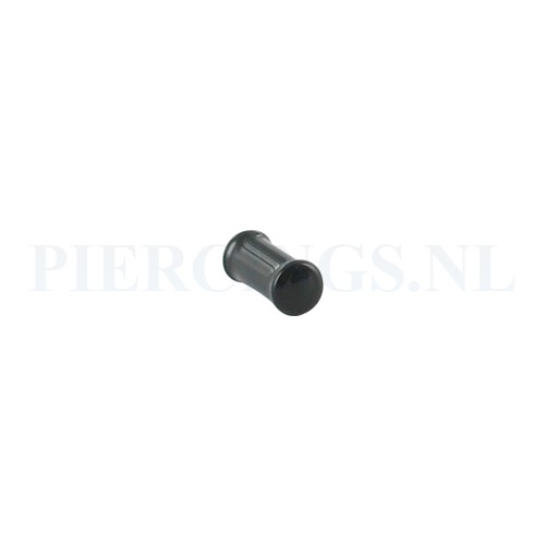Plug glas zwart 4 mm 4 mm
