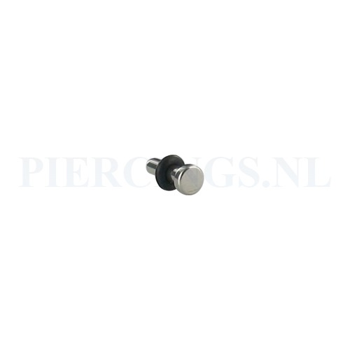 Plug single flared 3 mm 3 mm