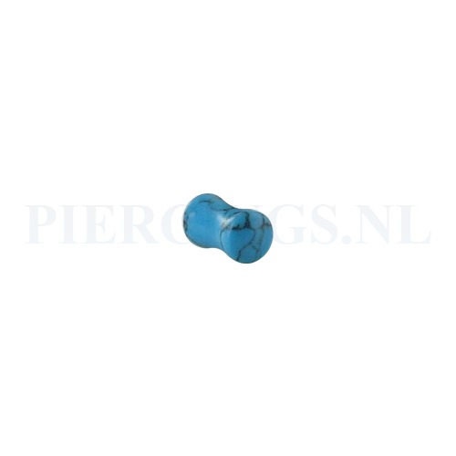 Plug turquoise 6 mm 6 mm