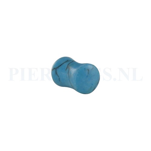 Plug turquoise 8 mm 8 mm