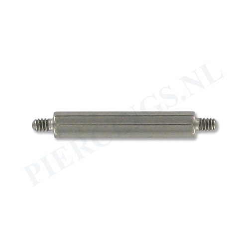 Staafje barbell 3 mm
