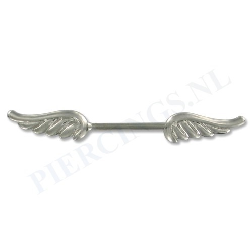 Tepelpiercing angel wings