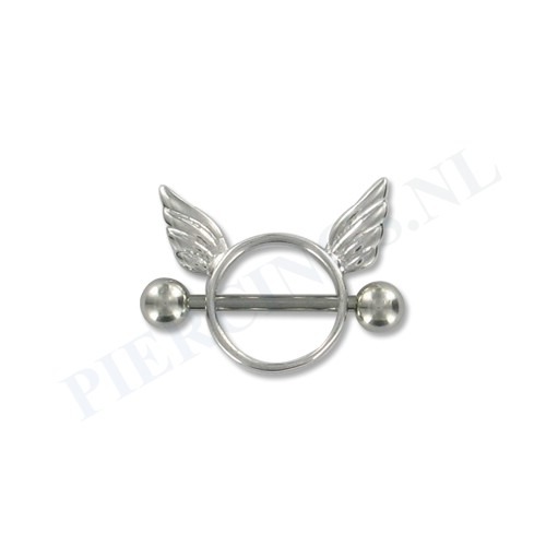 Tepelpiercing shield engel