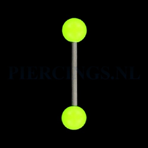Tongpiercing acryl UV felgroen