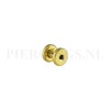 Tunnel goud kleur 4 mm