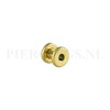 Tunnel goud kleur 5 mm