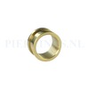 Tunnel goud kleur smal 16 mm