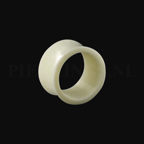 Tunnel hoorn wit 22 mm 22 mm